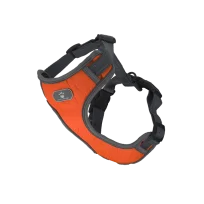 Шлея анатомічна світловідбивна AnimAll HL-8005-1 для собак, колір помаранчевий, M 38-64 см